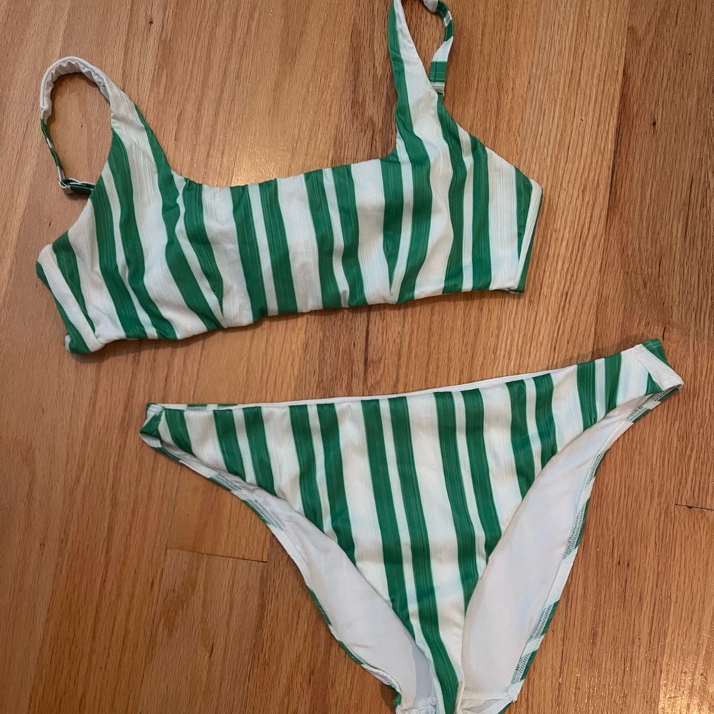 Show Me Your MuMu Striped Bikini